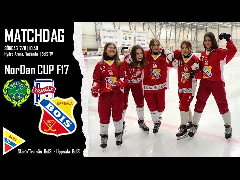 211107 NorDan Cup F17 Bronsmatch Skirö AIK/Tranås BoIS - Uppsala BoIS