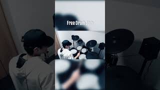 Free Drum Jam  自由に今年最後叩いてみた #ドラム #short #drums #drummer