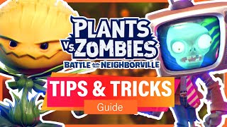 TV HEAD & WILDFLOWER CHARACTER GUIDE (9 Tips & Tricks) - Plants vs Zombies: Battle for Neighborville