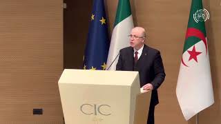 كلمة الوزير الأول في افتتاح المنتدى الاقتصادي الجزائري -الإيطالي