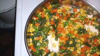 Mixed vegetables quick and easy