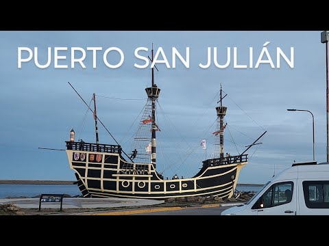 Año 2024 PUERTO SAN JULIAN - SANTA CRUZ donde desembarco Magallanes en 1520 y sufrió un motín