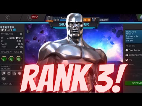 Silver Surfer Goes To Rank 3! Mhm... Prestige!