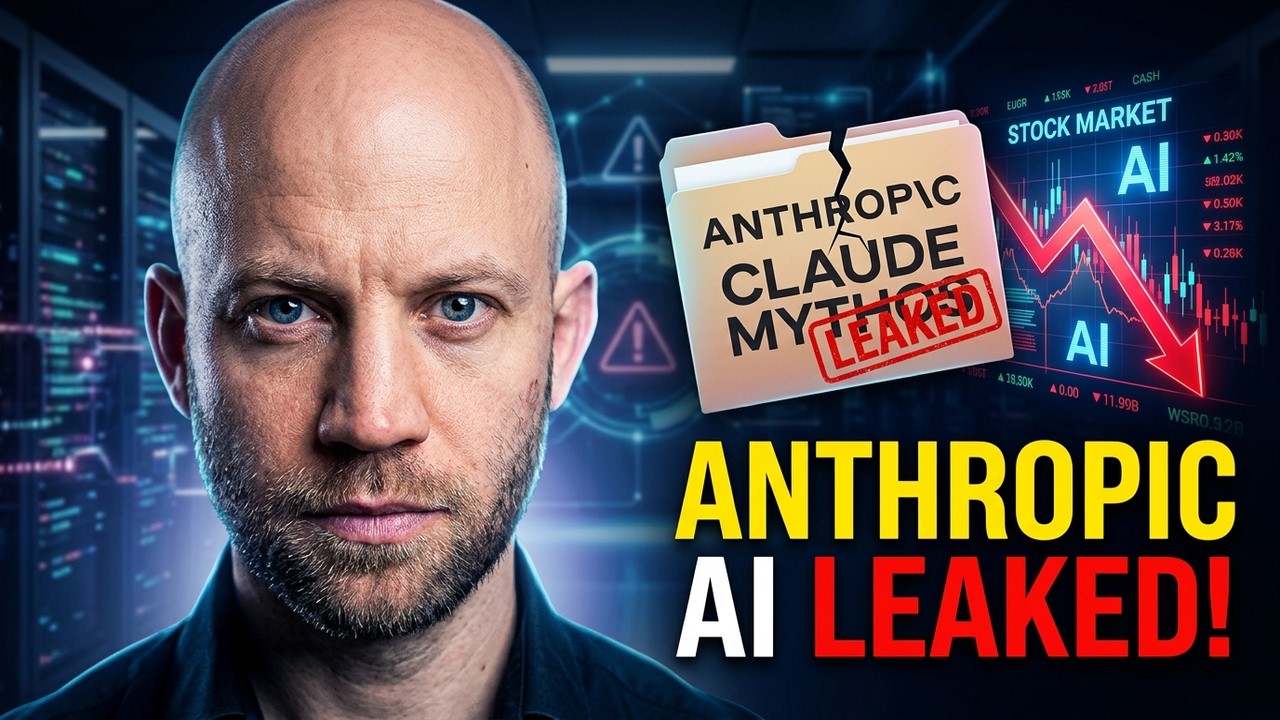 Claude Mythos: Anthropic leaked their most powerful AI and crashed the stock market