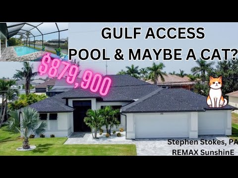 $879,900 GULF ACCESS | SW CAPE CORAL, FL (#150)