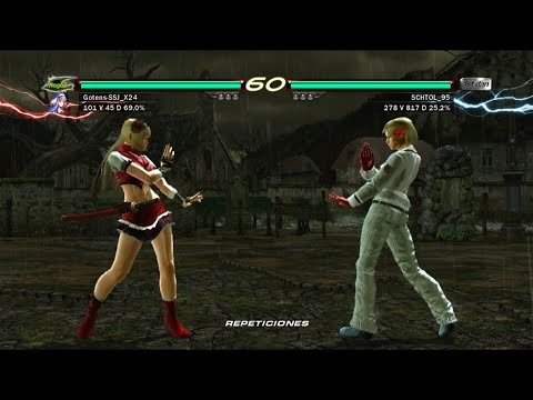 22 04 Lili Rochefort VS Lili Rochefort - Tekken 6 Gameplay ( Uchiha x24 ) PS3