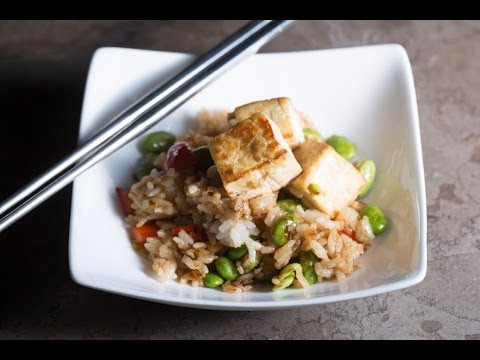 Tofu & Edamame Fried Rice