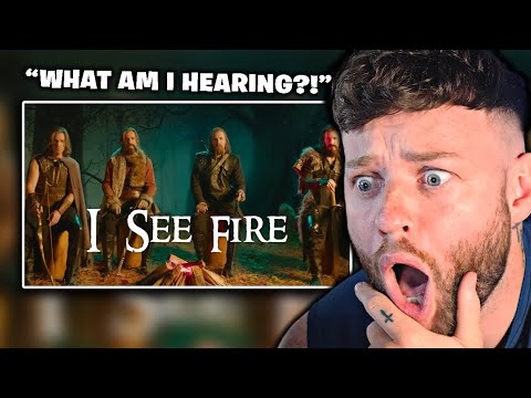 FIRST TIME HEARING: GEOFF CASTELLUCCI - I SEE FIRE  (reaction)