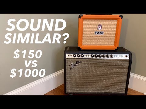 The Orange Crush 20 Clean Channel Breaks Up Like a Classic Fender For $150