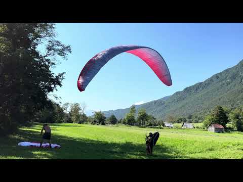 Paragliding-disabled person great landing -without borders -Gabrje sLOVEnija 4K HDR