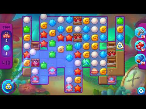 Fishdom 6204 Super Hard Level - 21 moves - NO BooSTERS