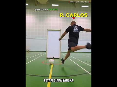 Tantangan Kekuatan Tendangan Roberto Carlos 🚀