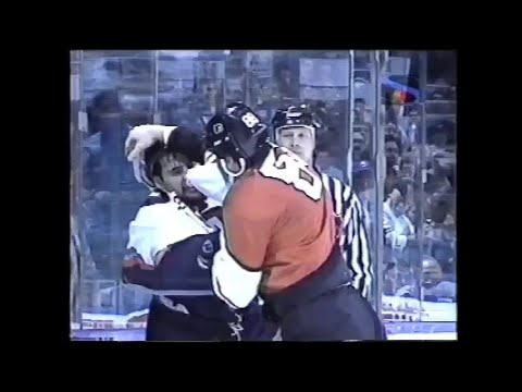 Flyers - Islanders rough stuff 11/27/96