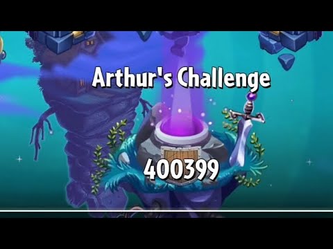 Level 400399 Impossible Level - Arthur's Challenge #pvz2