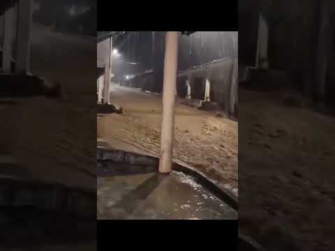 fuertes lluvias causa inundaciones en Pindal