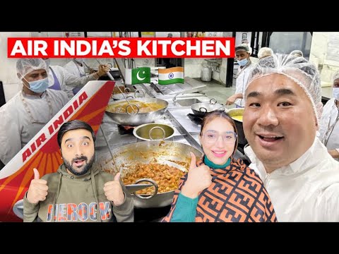 Pak reacts on India’s Oldest Flight kitchen Air india new onboard kitchen 🇵🇰🇮🇳