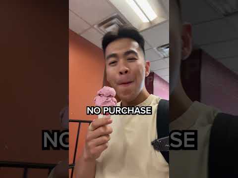 How to get FREE ice cream from Baskin Robbins!