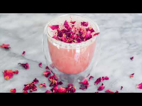 How to Make a Rose Latte