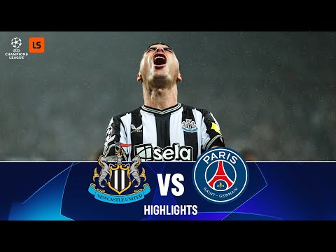 Newcastle vs PSG | 4-1 | UEFA Champions League Highlights | LiveScore