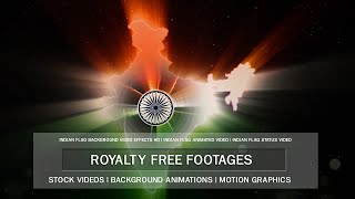 Indian Flag animation | Indian National Anthem Background | Tiranga flag video | Indian flag tiranga