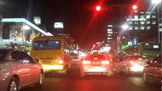 preview picture of video 'Night view of Apgujeong rodeo street in Gangnam-gu,Seoul,Korea'
