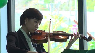 영화 『그 아이는 귀족』 이시바시 시즈카 바이올린 연주 씬 메이킹 영상