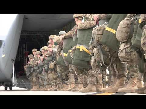 Paratroopers Conduct Airborne Op In Italy