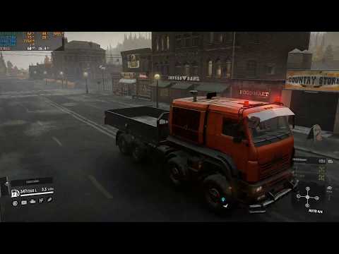 SnowRunner Walkthrough Part 21 - "Stuck Trailer" [2160p60]