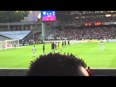 Super but de  fekir contre ac Milan