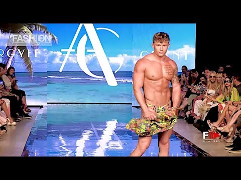 ARGYLE GRANT Art Hearts Fashion Beach Miami Swim Week 2019 SS 2020 - Fashion Channel