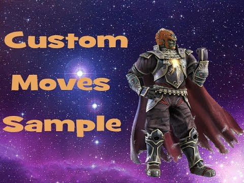 Ganondorf Custom Moves Sample