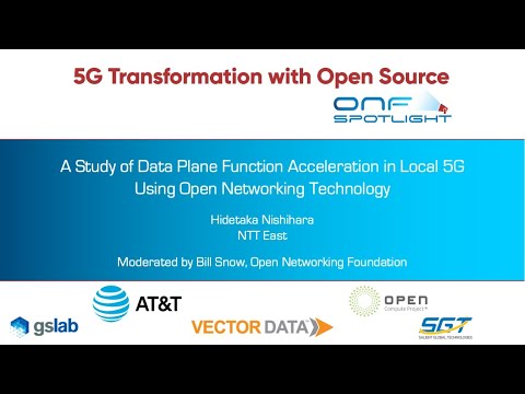 A Study of Data Plane Function Acceleration in Local 5G Using Open Networking - Hidetaka Nishihara