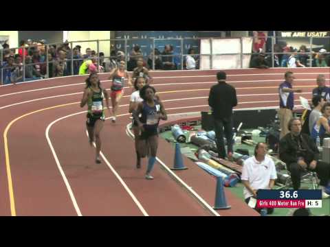 Girls 400m Freshman Section 5 - New Balance Nationals Indoor 2014