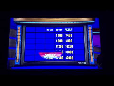 Double Jeopardy - The Teacher’s Tournament (FINALS Match 2 of 2) Day 10, 3rd Daily Double (5/17/19)