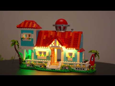 BrickBling Light Kit for LEGO Disney™ Lilo and Stitch Beach House 43268
