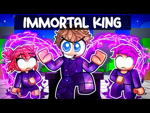 REBORN as THE IMMORTAL KING in Roblox Strongest Battlegrounds!