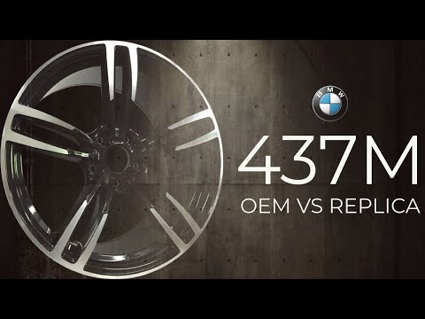BMW 437M Wheels - Original vs Replica (Quick Overview)