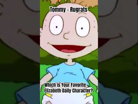 WHICH IS YOUR FAVORITE ELIZABETH DAILY CHARACTER? #shorts #youtubeshorts #thenostalgiahut