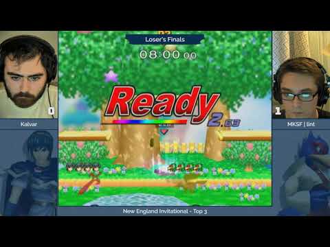 NE Melee Invitational 2018 - Kalvar (Marth) vs. MKSF | lint (Falco) - SSBM LF