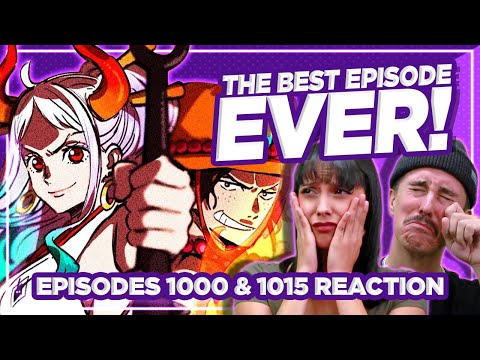 The GREATEST Anime Episode of ALL TIME! One Piece 1000 & 1015 Reaction...