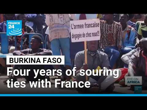 French diplomatic force pull out of Burkina Faso after four years of souring ties
