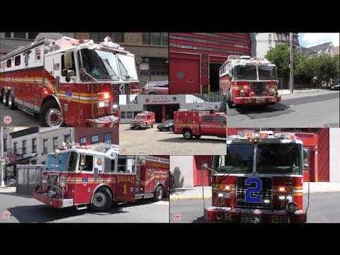 FDNY Units Responding A Compilation ￼ ￼Volume # 1 | One Hour Of FDNY ￼Videos 🚒