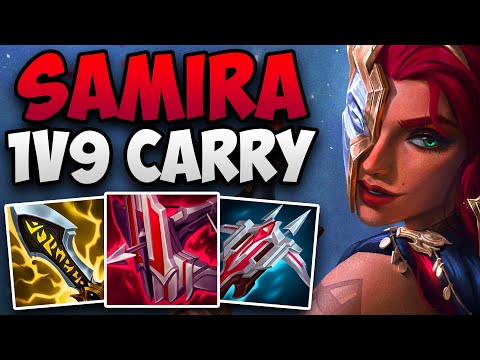 INSANE SAMIRA 1V9 CARRY IN CHALLENGER! | CHALLENGER SAMIRA ADC GAMEPLAY | Patch 15.2 S15