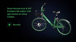 How to unlock bicycle e-bike sharing lock with APP, RFID and server