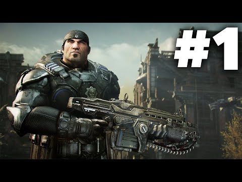 Gears of War Reloaded PS5 Pro Gameplay Walkthrough Part 1 - INTRO