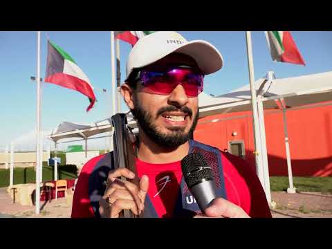 interview NARUKA silver medal Skeet Men - 2024 Kuwait City (KUW)- ASIA OLYMPIC QUALIFICATION SHOTGUN
