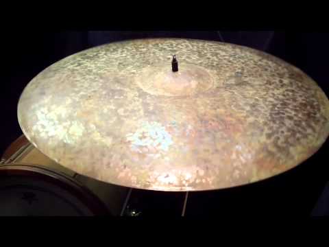 23.5" CLTB Turk Ride, 3228g - Handcrafted cymbals by Craig Lauritsen