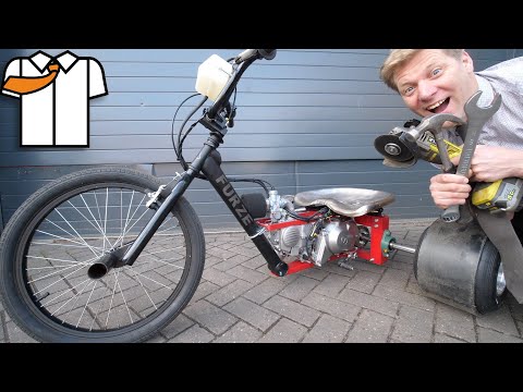How To Build A Motorized Drift Trike With Really Basic Tools