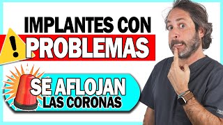 ⚠️  PROBLEMAS con los IMPLANTES DENTALES : ¡𝗦𝗲 𝗺𝗲 𝗠𝗨𝗘𝗩𝗘 𝗹𝗮 𝗖𝗢𝗥𝗢𝗡𝗔 𝗱𝗲𝗹 𝗜𝗠𝗣𝗟𝗔𝗡𝗧𝗘! (SOLUCIÓN AQUÍ 👇)