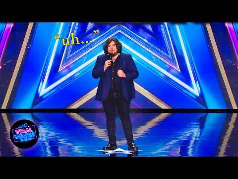 He Was To Nervous To Speak! BUT SINGS LIKE THIS!? 🤯